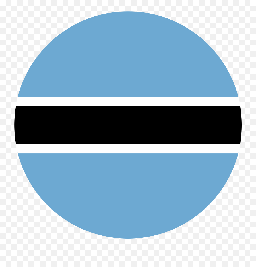 Flag Of Botswana Flag Download - Botswana Flag Icon Png Emoji,Argentina Flag Emoji