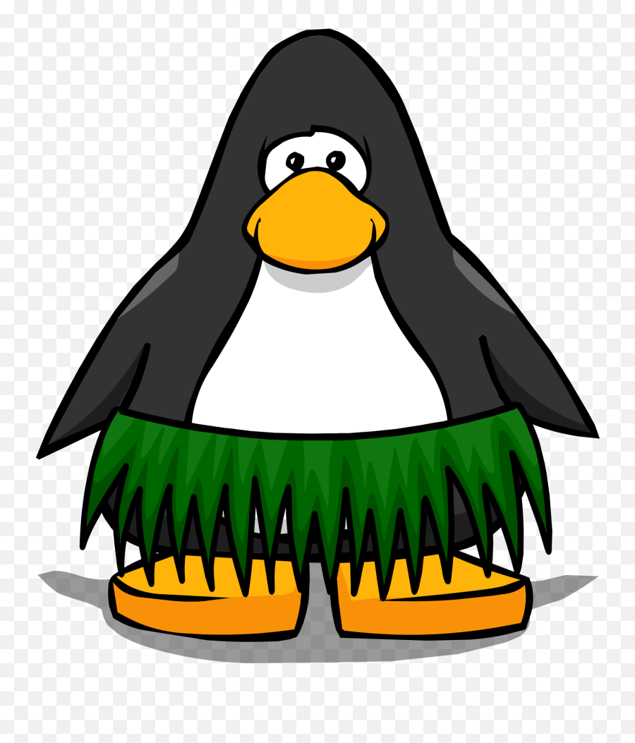 Hula Skirt Clipart 6 By Jean - Red Penguin Club Penguin Emoji,Emoji Skirt