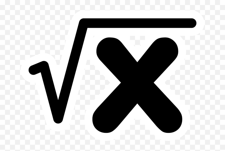Square Root Symbol Png - Mathematics Computer Icons Square Math Transparent Background Png Emoji,Equal Sign Emoji