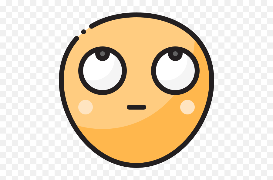 Rolling Eyes - Clip Art Emoji,Emoji Rolling Eyes