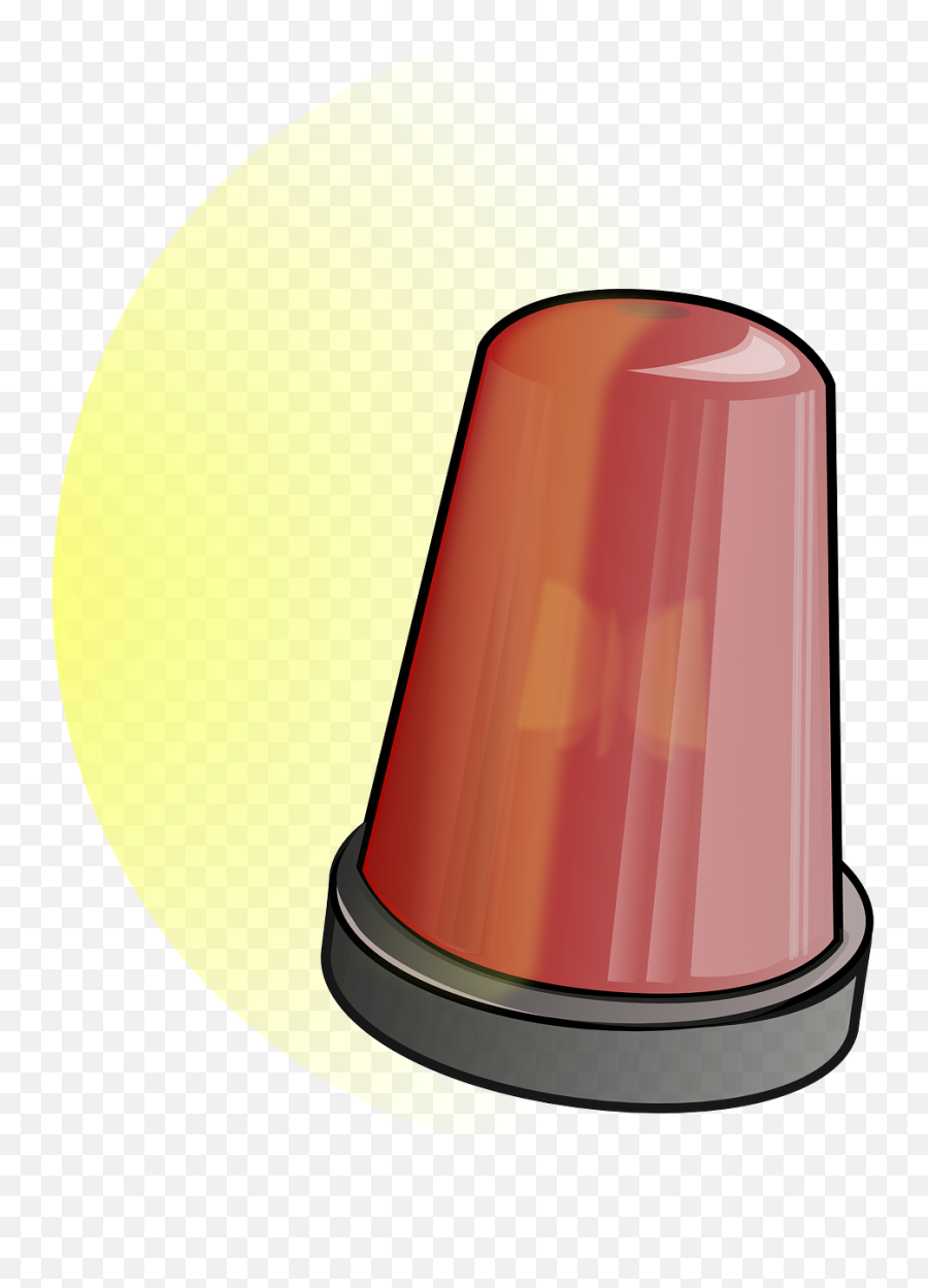 Siren Care Caution Red Light Signal - Siren Car Emoji,Police Siren Emoji