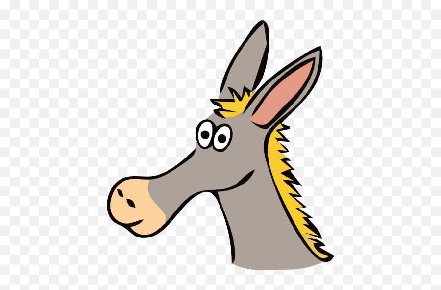 Donkey Heads - Clipart Best Cabeça De Burro Desenho Emoji,Donkey Emoji Download