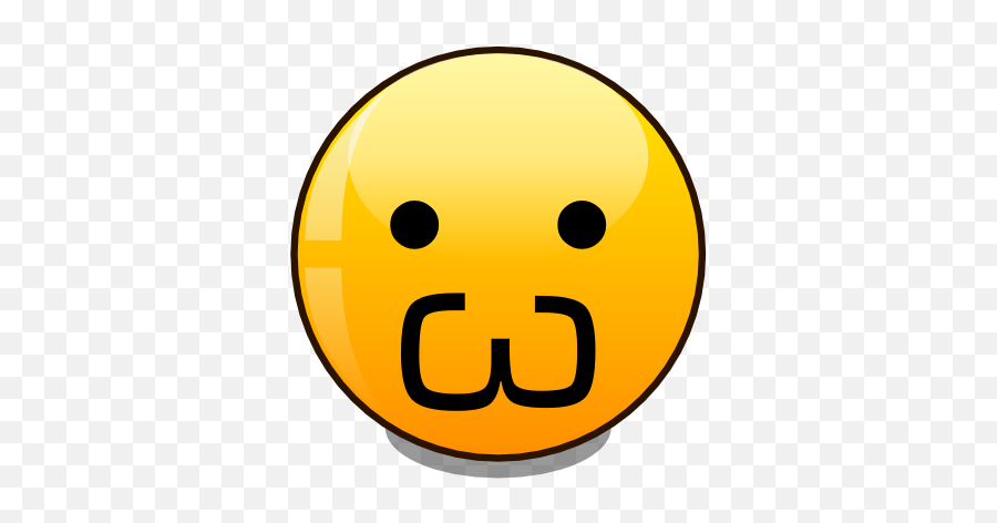 Basic Smiley Strange 3 - Emoji Png,I Dunno Emoticon