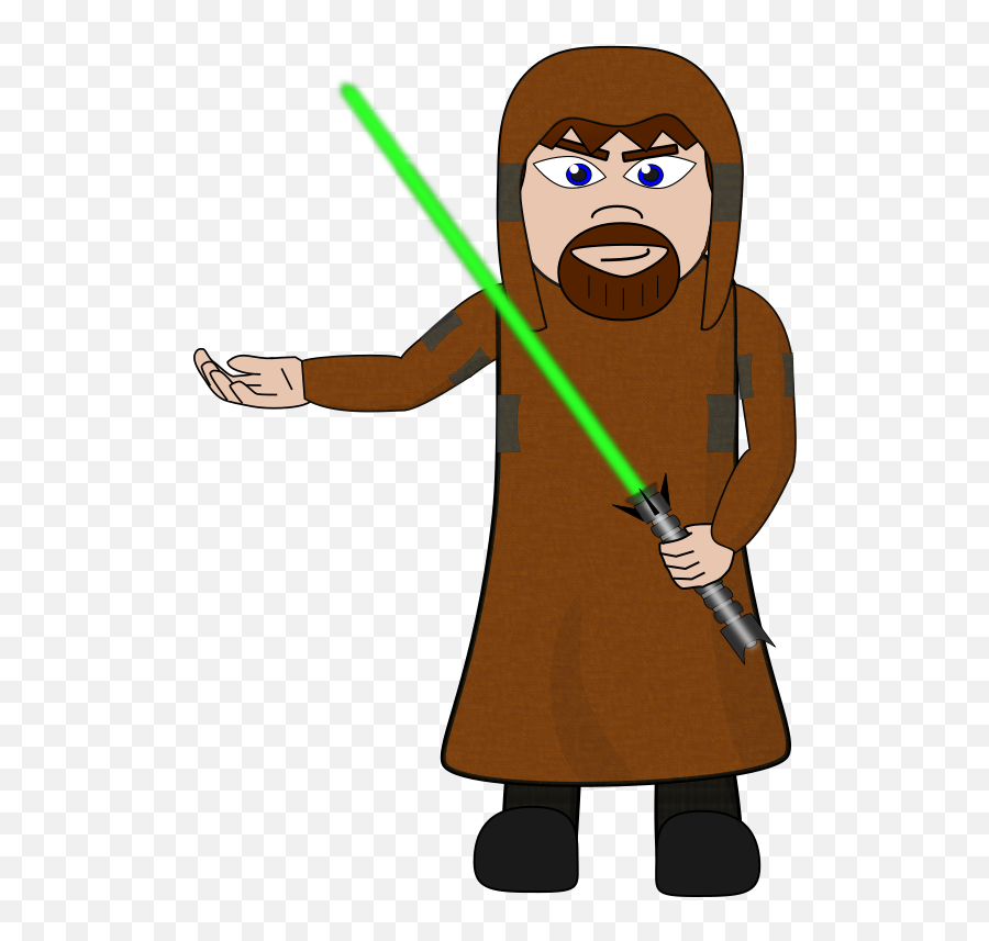 Lightsaber Jedi Knight - Jedi Clipart Emoji,Jedi Emoji