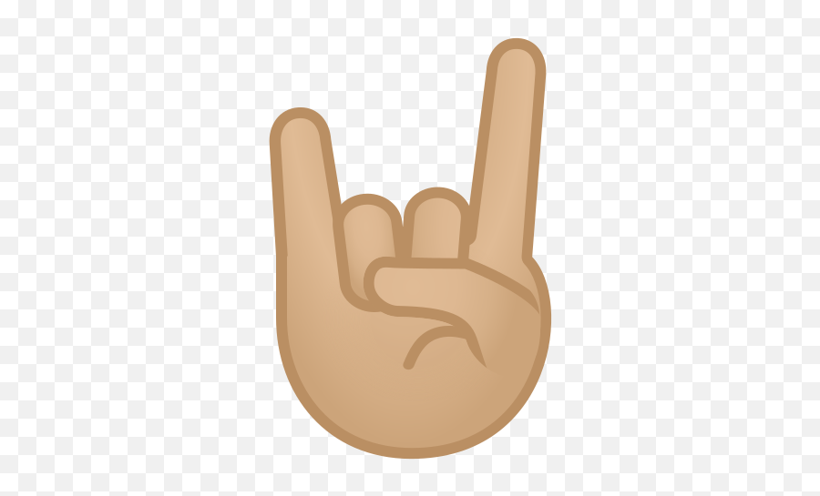 Medium - Emoji,Horns Up Emoji