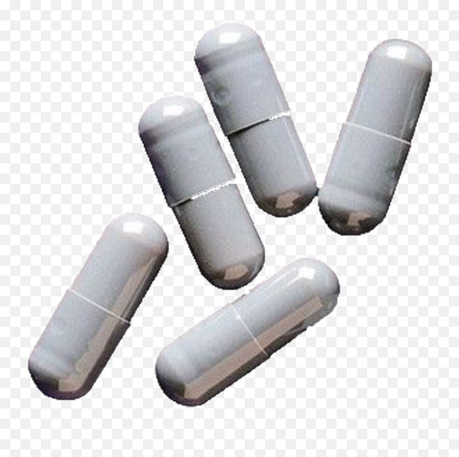 Pills Sanrio Aesthetic Goth - Silver Aesthetic Transparent Background Emoji,Pills Emoji