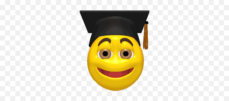 The Community For - Happy Emoticon Emoji,Graduation Emoticon