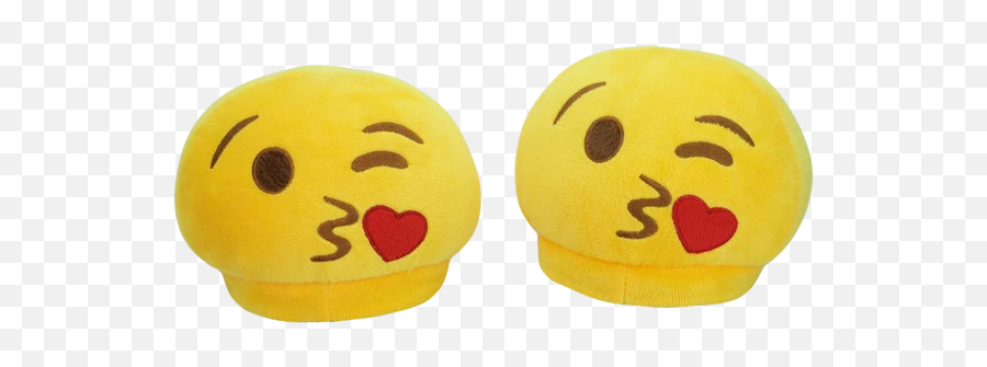 Emoji Slippers - Emoji,Kissy Face Emoji