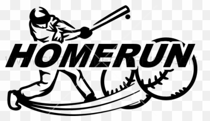 Run Baseball Clipart - Home Emoji