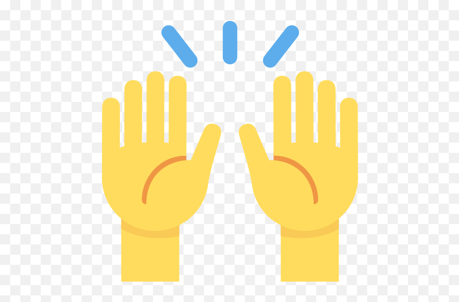 Raising Hands Emoji - Raised Hands Emoji Twitter,Circle Hand Emoji