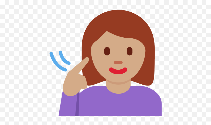 Medium Skin Tone Emoji - Illustration,Deaf Emoji