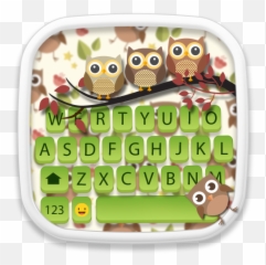 Owl Keyboard Theme - Vt Emoji