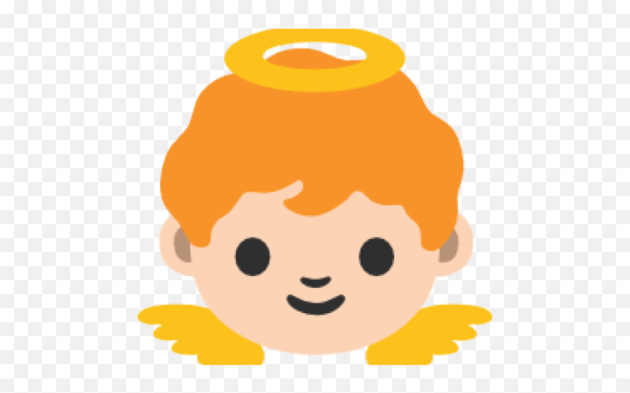 Download Angel Clipart Clear Background - Download Baby Angel Clipart With Transparent Background Emoji,Angel Wings Emoji