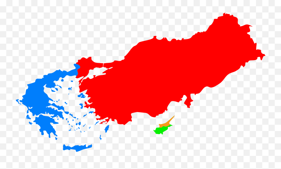 Cyprus Dispute - Greece Turkey Cyprus Flag Emoji,Anti Lgbt Emoji