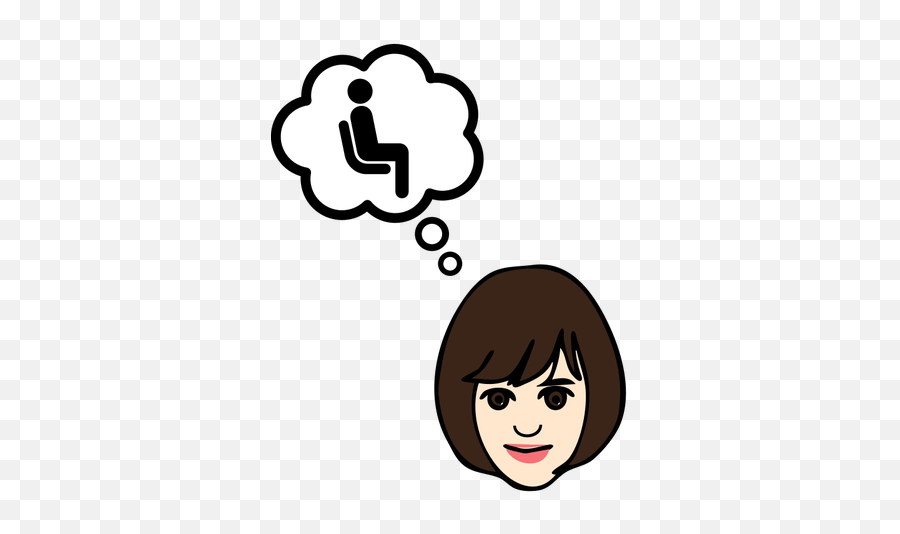 Thinking About Sitting - Cloud Thoughts Emoji,Thinking Cowboy Emoji