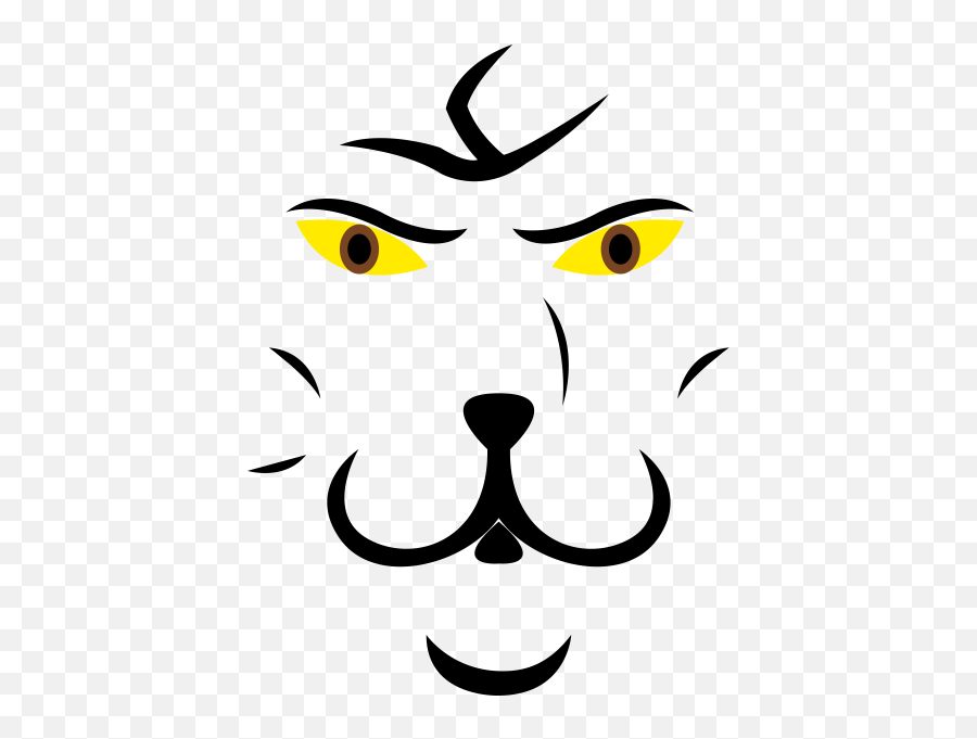Lion Face - Clip Art Emoji,Sleeping Emoticon