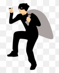 Thief Free SVG - Burglar Transparent Emoji