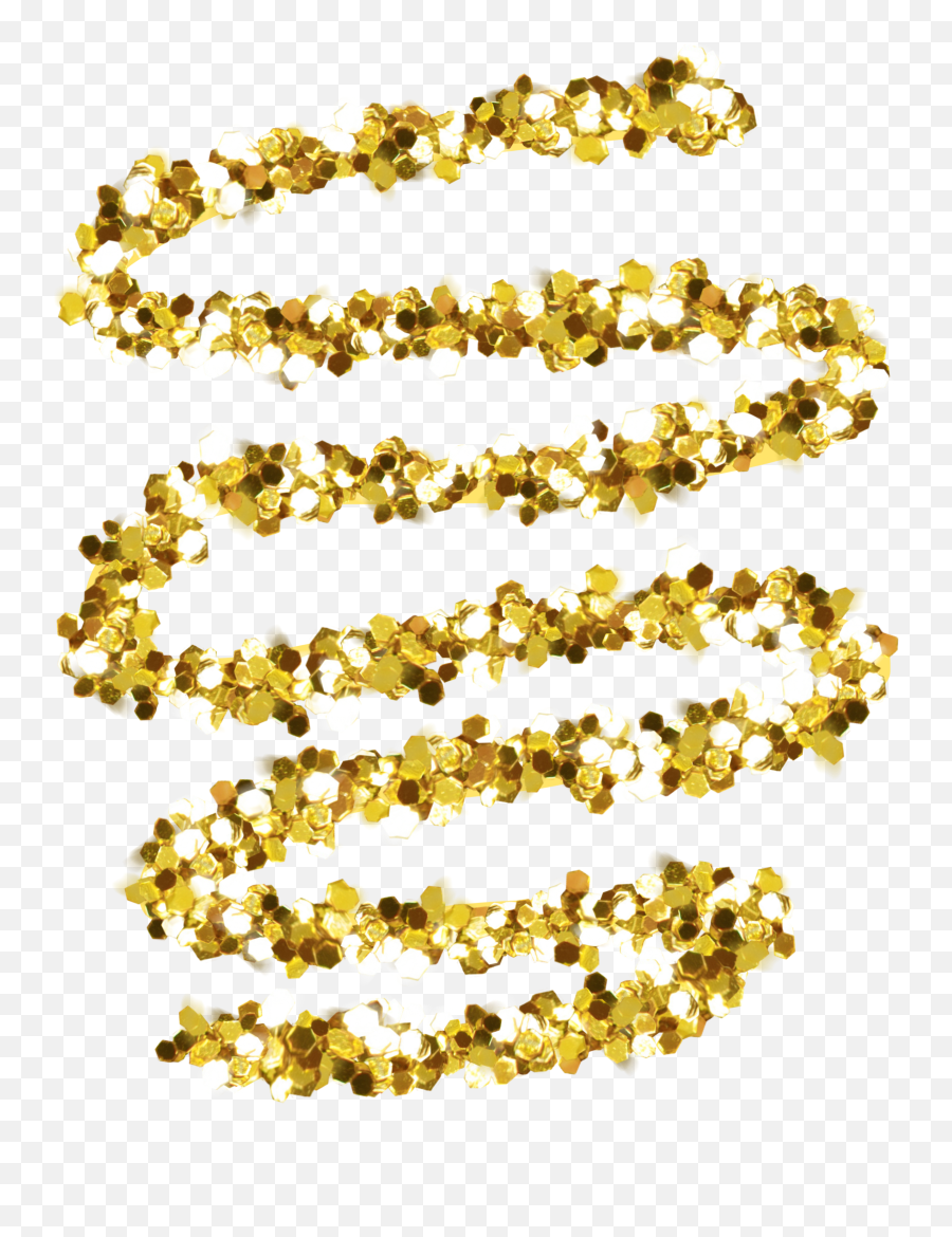 Swirl Glitter Shimmer Squiggle Squiggly - Gold Squiggle Picsart Emoji,Squiggle Emoji