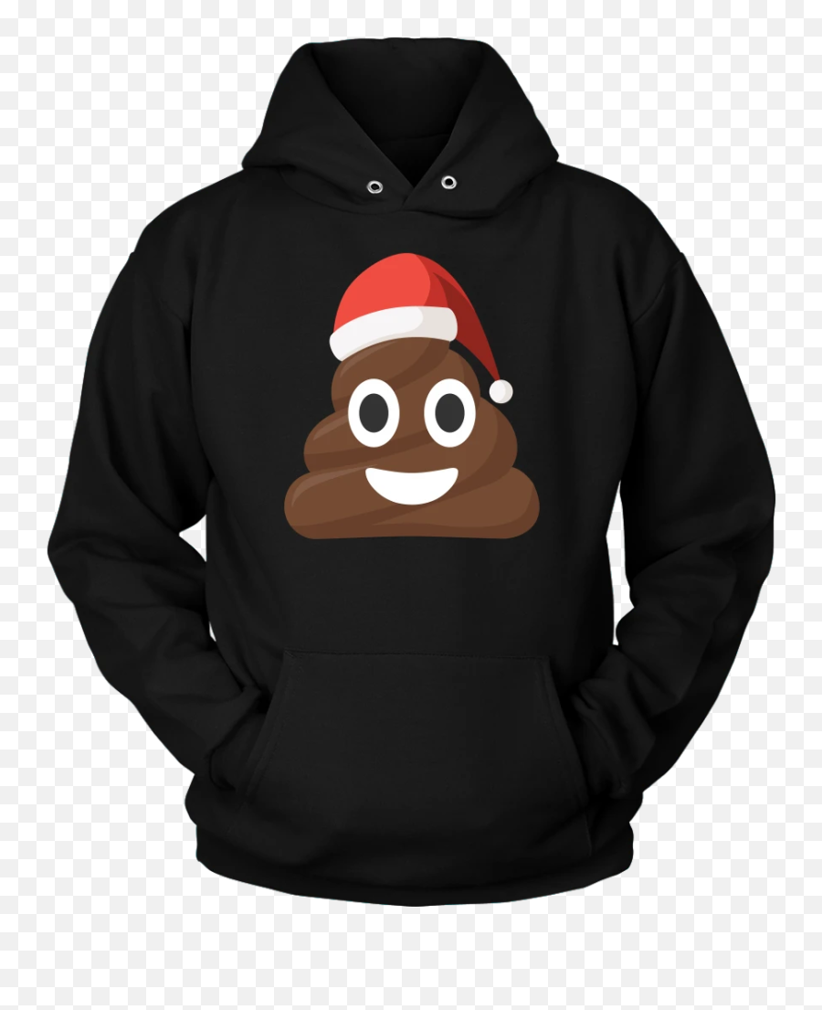 Funny Christmas Poop Emoji Santa Hat - Camp Quitcherbitchin Shirt,Life Jacket Emoji