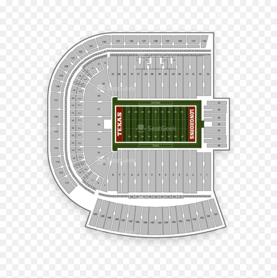 Longhorn Football Seating Chart - Mecmulcmuaorg Darrell K Royal Texas Memorial Stadium Emoji,Emoji Level 103
