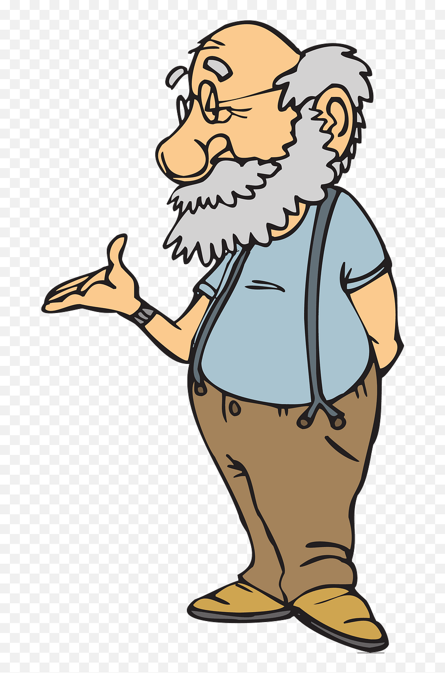 Free Old Man Clipart Download Free Clip Art Free Clip Art - Old Man Clipart Emoji,Old Man Old Woman Emoji