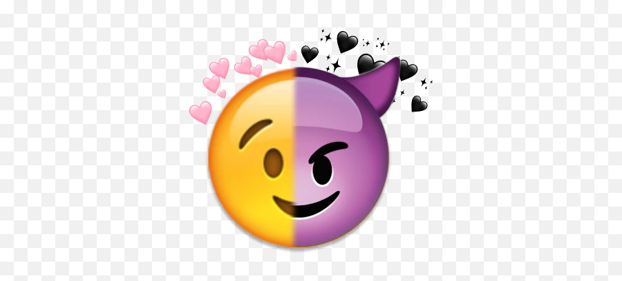 Popular And Trending Demon Stickers - Smiley Emoji,Purple Demon Emoji Meaning