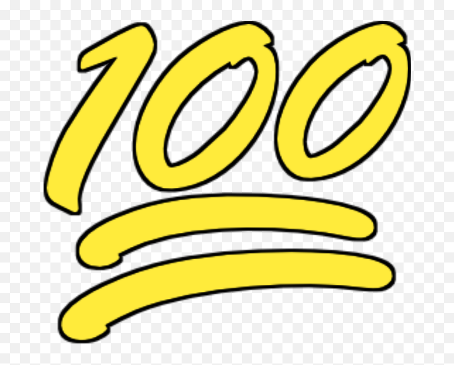 Emoji Yellow Sticker - Dot,100% Emoji