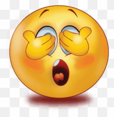 Scared Emoji Png Hd - Happy