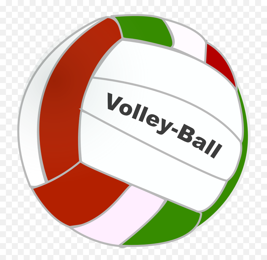 Clipart - Volleyball Volleyball Clip Art Hd Png Download Volleyball Red And Green Emoji,Stonehenge Emoji