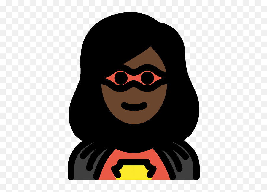 Woman Superhero Emoji Clipart - Emoji,Superwoman Emoji