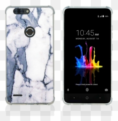 ZTE Blade MM Opal Art Series Marble - Zte Max Z982 Emoji