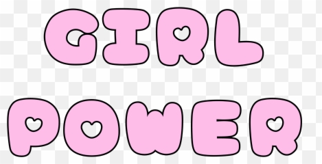 girl power text girlpower pink Sticker by InkStarDust - Aesthetic Pastel Roblox Gfx Girl Bear Emoji
