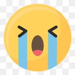 Disappointed Emoticon Emoji Face Icon - Sad Symbol,Sad Face Emoji