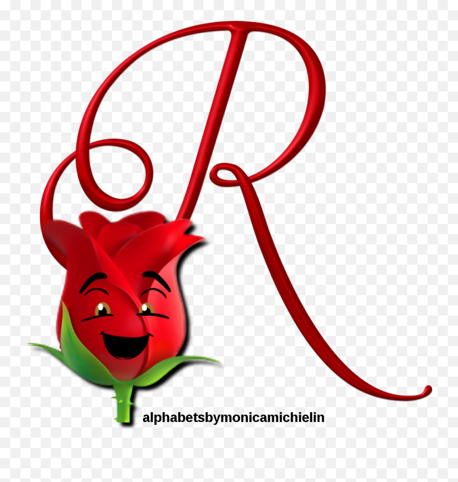 Rose Smile Emoticon Emoji Alphabet Png - Cartoon,Emoji Rose