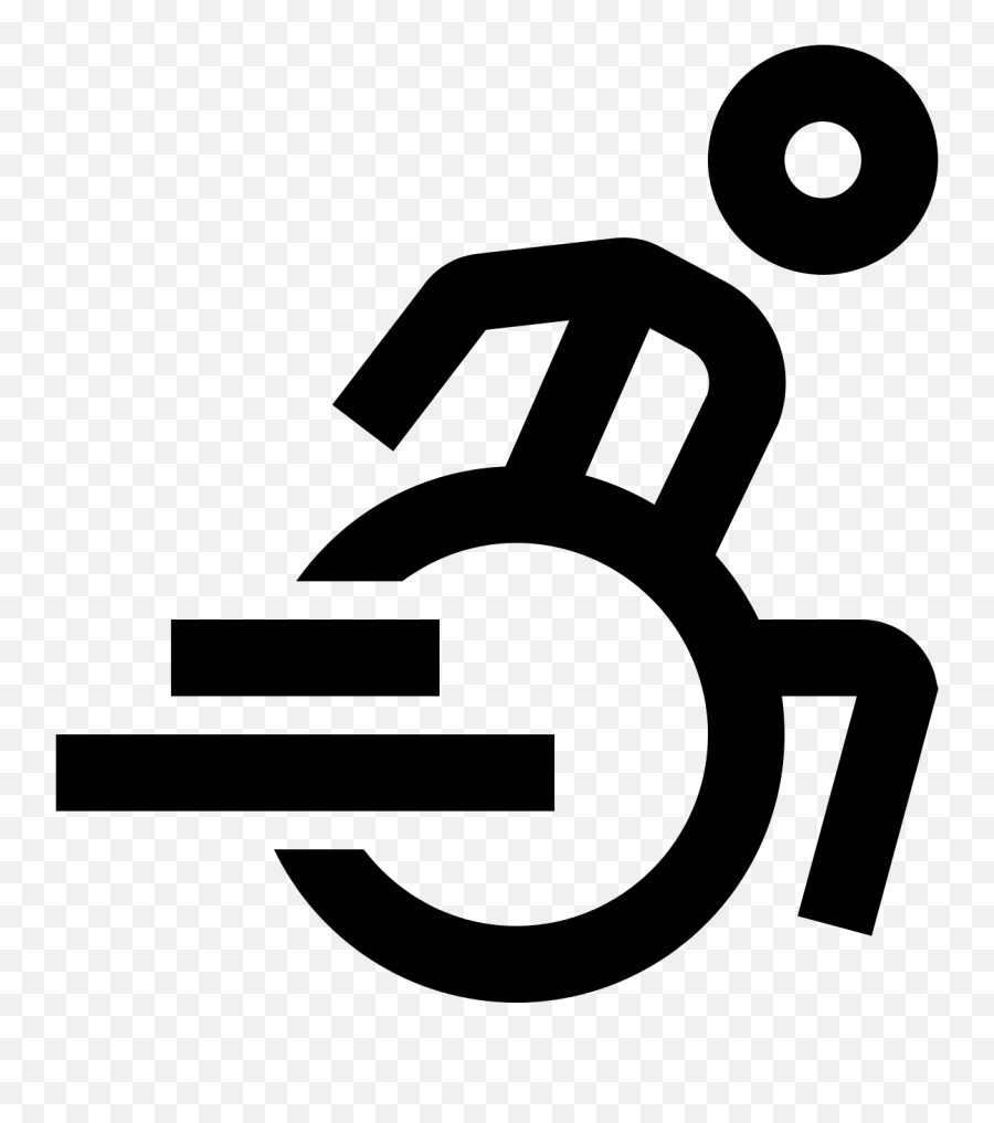 Disabled Handicap Symbol Png - Wheelchair Logo Png Emoji,Going Crazy Emoji