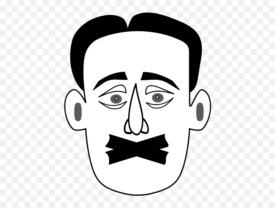 Speechless Guy - Speechless Clipart Black And White Emoji,Shocked Emoji