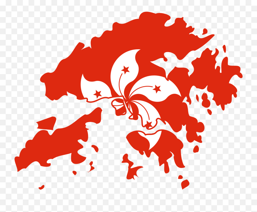Hong Kong Flag - Hong Kong Flag Map Vector Emoji,Hong Kong Flag Emoji
