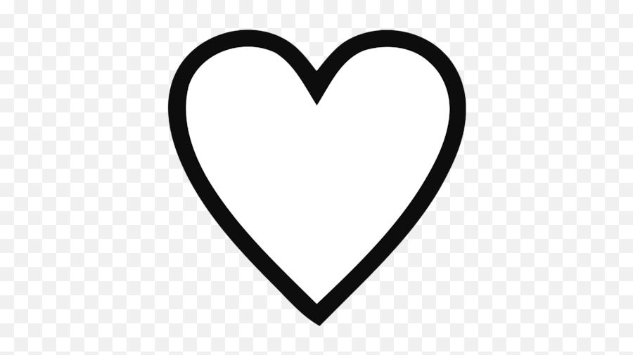 Heart - Black Transparent Heart Png Emoji,Eggplant Emoji Transparent Background