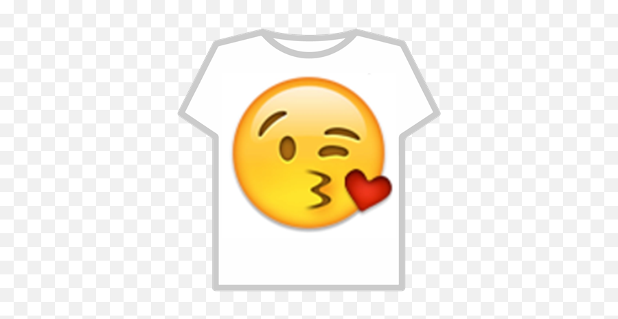 Iphone Emoji Kissy Face - T Shirt Roblox Emoji,Kissy Face Emoji