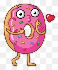 Donut And Coffee Stickers For Whatsapp - Donut And Coffee Stickers Emoji,Basketball Donut Coffee Emoji