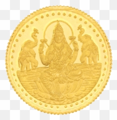 Download Lakshmi Gold Coin Image Hq Png - 50 Grams Emoji