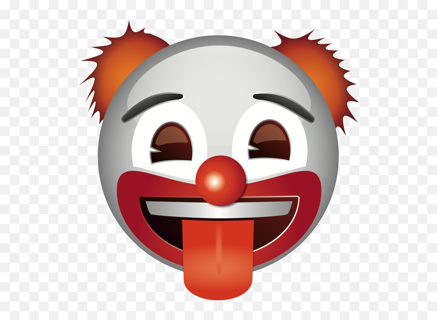 Emoji - Cartoon,Evil Clown Emoji