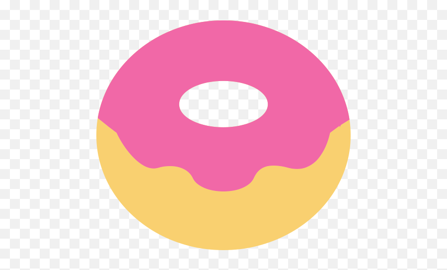 Donut Emoji Transparent Png Clipart Free Download - Circle,Bleach Emoji