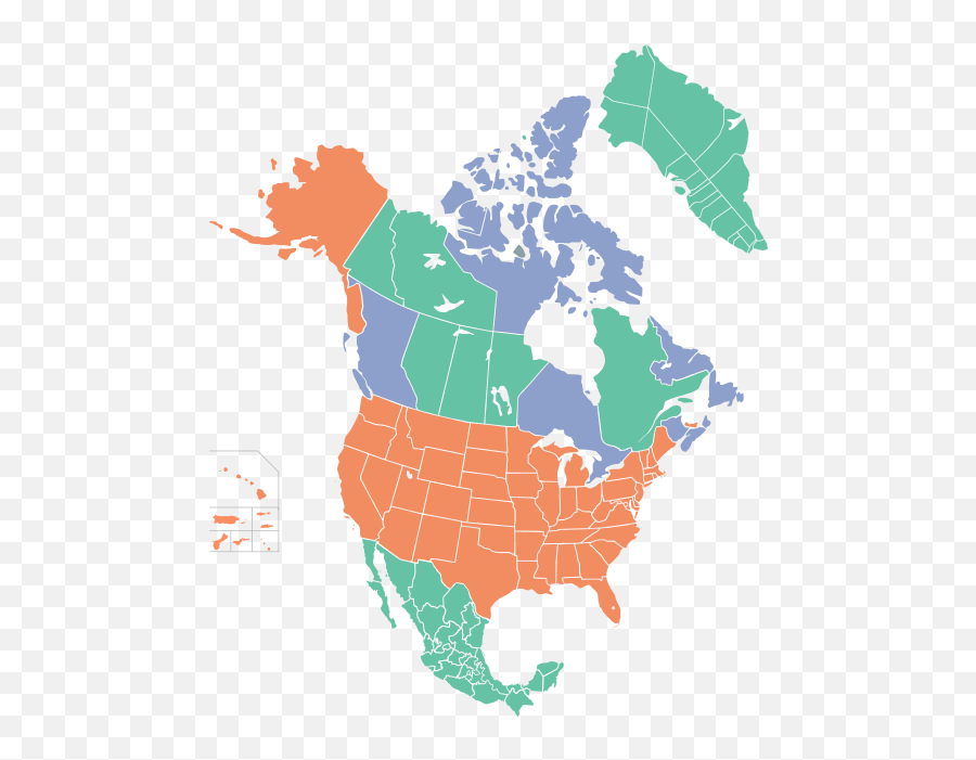 Tabakwaren In Nordamerika - North America Map No Background Emoji,Emoji Level 103