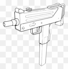 Psd Detail - Drawing Of A Mac 11 Emoji,Emoji Tattoo Gun