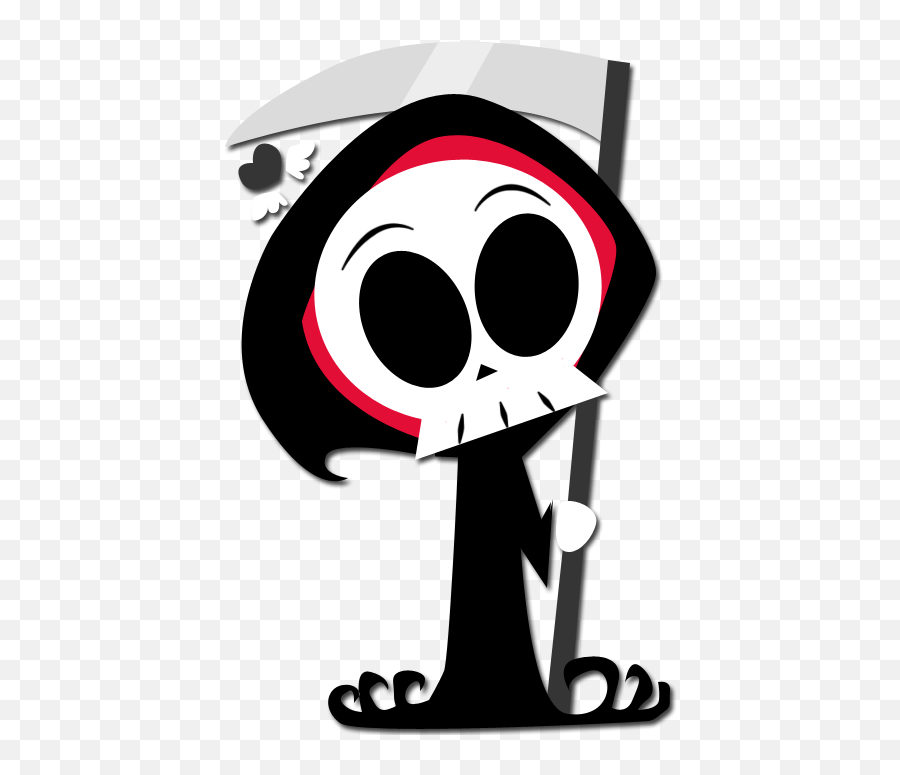 Terry Spriggs - Grim From Grim Adventures Of Billy And Mandy Emoji,Grim Reaper Emoticon