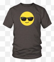 Glass Emoji Face T Shirt - Thin Blue And Green Line Flag Shirts,Dabbing Emoji