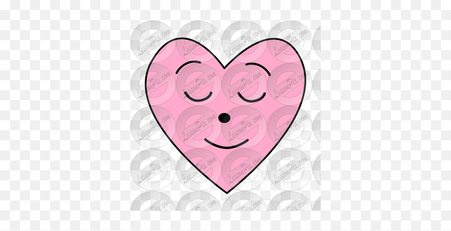 Lessonpix Mobile - Heart Emoji,Sleepy Emoticon
