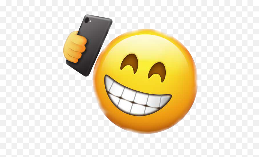 Emoji Feliz Selfie Selfies Selfiee Selfi Foto Fotos Fot - Selfie Emoticon,Candy Corn Emoji