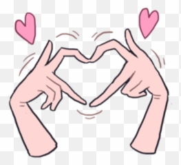 emoji emojis emojisticker emojisstickers jadyduh - Different Types Of Hand Hearts